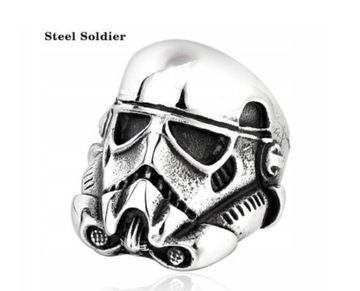 Кольцо-печатка Мандалорец Хелм «Звездные войны» 316L