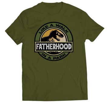 KOSZULKA NA DZIEŃ TATY TSHIRT TATA JURASSIC PARK X