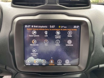Jeep Renegade SUV 1.4 MultiAir 140KM 2018 Jeep Renegade AUTOMAT NAWIGACJA GRZANE FOTELE PARKTRONIC TEMPOMAT GWARANC, zdjęcie 13