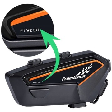 Домофон FreedConn F1 V2 EU для мотоциклов