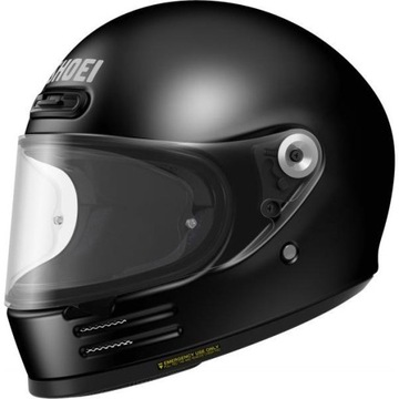 SHOEI GLAMSTER BLACK kask retro czarny S