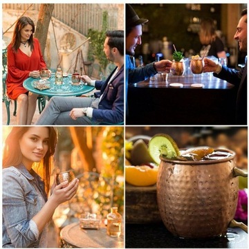 2 МУЛИ, КРУЖКИ, ПОДХОДЯЩИЕ ДЛЯ ХОЛОДНЫХ НАПИТКОВ