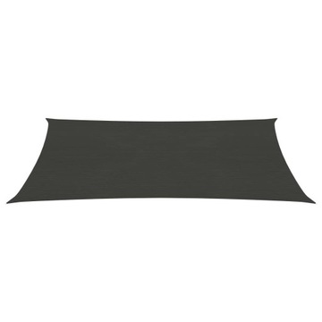 Солнцезащитный крем, 160 г/м², антрацит, 2х5 м, HDPE