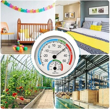 ТЕРМОМЕТР, ГИГРОМЕТР ВЛАЖНОСТИ, АНАЛОГОВОЕ ПОМЕЩЕНИЕ