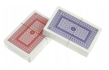 2 игральные карты для покера с покрытием 2 колоды по 54 шт.