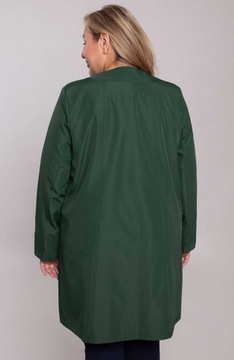 Elegancki płaszczyk w zielonym kolorze 56