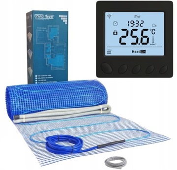 ZESTAW WiFi MATA GRZEJNA GRZEWCZA POD PŁYTKI 9m2 Wi-Fi 180W/M2, THM180