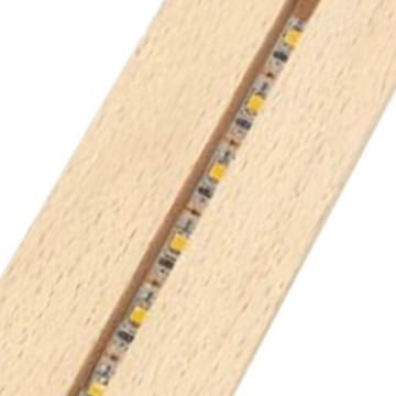 Основание тумбочки со светодиодной подсветкой, деревянное основание