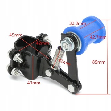 Универсальный натяжитель роликовой цепи для мотоцикла.