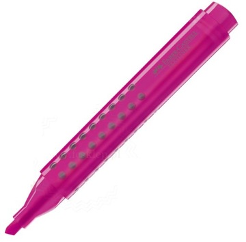 FABER-CASTELL Zakreślacz marker Grip RÓŻOWY