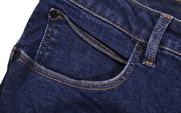 LEE spodnie SKINNY dark blue jeans SCARLETT PLUS SUPER HIGH _ W34 L33