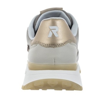 Buty Damskie Sneakersy Półbuty Rieker Beżowe W0601 Beige