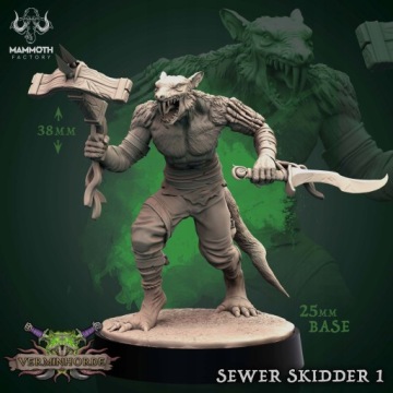 Sewer Skidder 1 - Skaven - Mammoth Factory