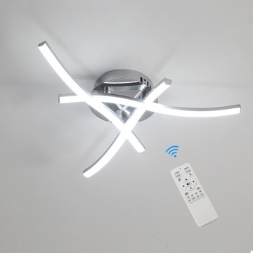 LED lampa sufitowa ze zdalnym sterowaniem 18w