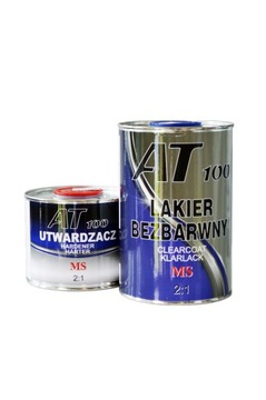 AT 100 Lakier bezbarwny 2:1 MS + utwardzacz 1,5l