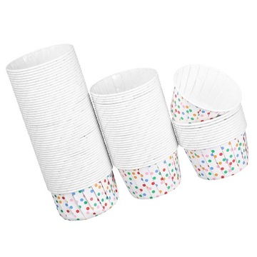 WKŁADKI DO CUPCAKE PAPIEROWE KUBKI DESEROWE 200