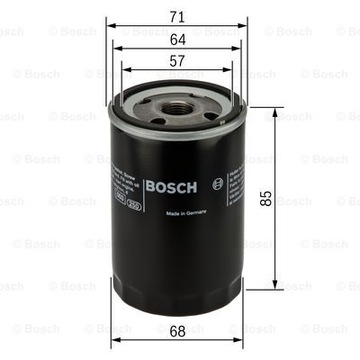 BOSCH FILTR OLEJE 0451103372 MITSUBISHI COLT SMART