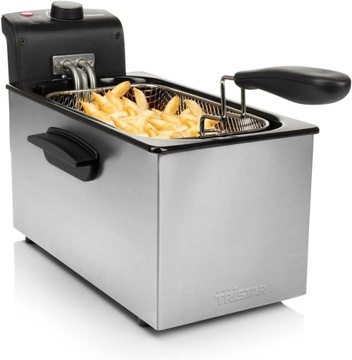 FRYTKOWNICA DUŻA FRYTOWNICA XXL MOCNA OLEJOWA 3L 2000W TRISTAR PRO FR-6947