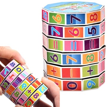 WALEC MATEMATYCZNY ZABAWKA DLA DZIECI MAUKA MATEMATYKI MATMY MONTESSORI GRA