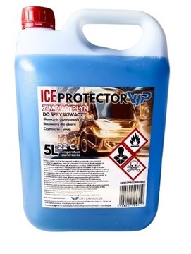 Zimowy Płyn Do Spryskiwaczy Ice Protector 5l Metanol -22 Zamarzania B