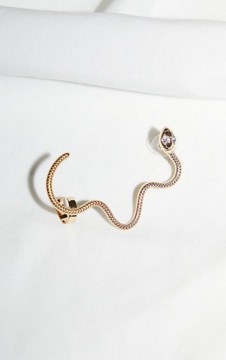 СЕРЬГА C3C521 ЗОЛОТАЯ ЗМЕЯ PRETTYLITTLETHING