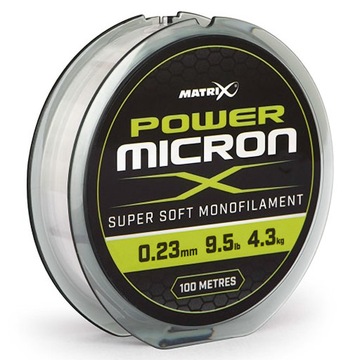 Żyłka Przyponowa Matrix Power Micron X 0.23 mm 100 m