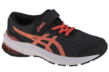 ASICS GT-1000 11 PS _32,5_ Dziewczęce Buty Do Biegania Tkanina Czarny GEL