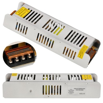Zasilacz do taśm LED modułowy SLIM 16,7A 200W 12V