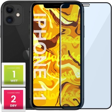 SZKŁO HARTOWANE DO IPHONE 11 / XR PEŁNE NA CAŁY EKRAN SZKIEŁKO OCHRONNE 5D