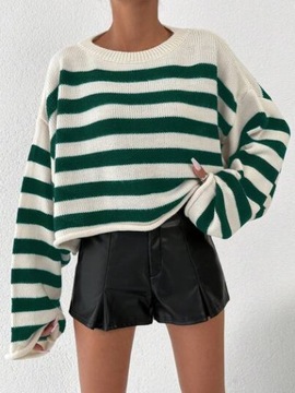 SWETER DAMSKI W PASKI SHEIN