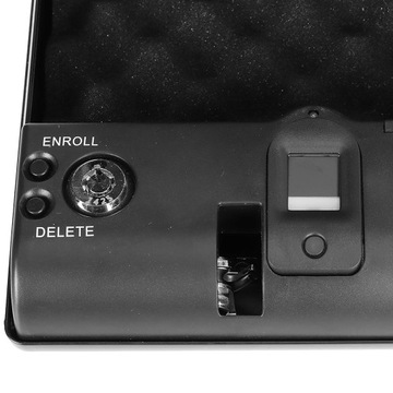 СЕЙФ ПО ОТПЕЧАТКАМ ПАЛЬЦЕВ С ЗАПАСНЫМИ КЛЮЧАМИ