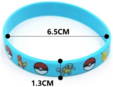 Силиконовый браслет -полоса Pokemon Go желтый