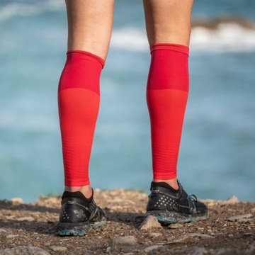 КОМПРЕССИОННЫЕ ЛЕНТЫ COMPRESSPORT R2V2 - КРАСНЫЕ T1