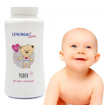 LINOMAG PUDER DLA NIEMOWLĄT i dzieci zasypka 100 g