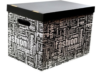 PUDEŁKO KARTONOWE DEKORACYJNE 46/32/32 karton 46x32x32 karton FASHION