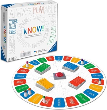 Ravensburger 27252 Know! Gra Planszowa Quiz wer DE