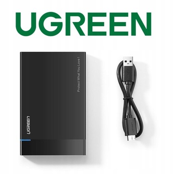 Карманное корпус SSD HDD 2,5 '' USB 3.0 Ugreen
