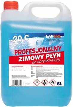 PŁYN DO SPRYSKIWACZY ZIMOWY 5L ZAPACH