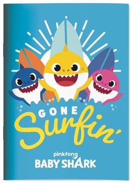 Zeszyt BABY SHARK w linie B5