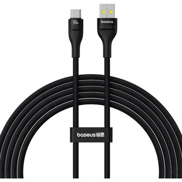 kabel USB A do Typ C PD QC 5A 100W Flash P10311804111-01 2 m czarny
