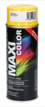 MAXI COLOR RAL 1021 FARBA LAKIER ŻÓŁTY KADMOWY
