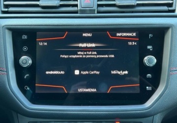 Seat Arona Crossover 1.0 EcoTSI 115KM 2019 Seat Arona FR, Tempomat, Nawigacja GPS, Apple CarPlay, Salon Polska Benzyna, zdjęcie 31