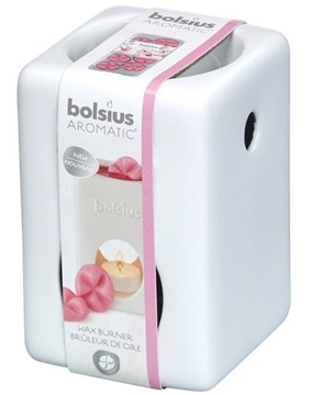 Bolsius Aromatic Kominek do wosków kwadrat biały