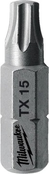 Bit grot końcówka Milwaukee TX15 Torx15 25mm 1szt