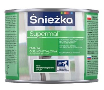 SUPERMAL EMALIA OLEJNO FTALOWA ZIELONY MIĘTA 0,2L