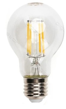 Żarówka FILAMENT A60 E27 6W 6500K 700lm