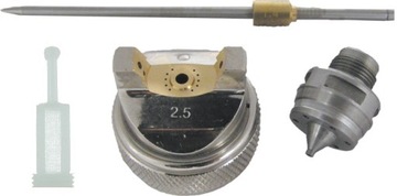 Dysza do pistoletu lakierniczego SPEEDWAY HVLP 2.5mm filterek do zbiornika
