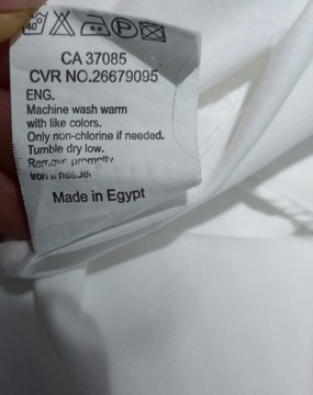 BERTONI WHITE koszula 100% cotton XXL