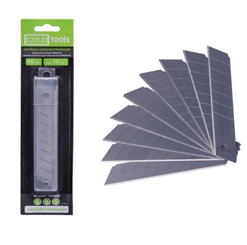 Золотые инструменты 8034 сломанные лезвия 10 шт.