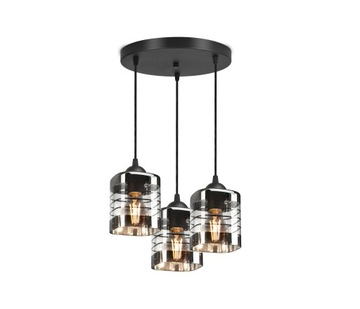 СТЕКЛЯННЫЙ ПОТОЛОЧНЫЙ ПОДВЕСНОЙ СВЕТИЛЬНИК, СВЕТОДИОДНАЯ ПОТОЛОЧНАЯ ЛЮСТРА